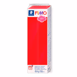 Staedtler FIMO 8021, Pâte à modeler, Rouge, 1 pièce(s), 1 couleurs, 110 °C, 30 min