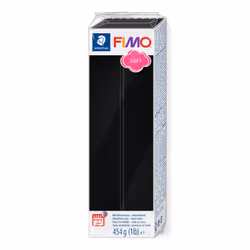 Staedtler FIMO 8021, Pâte à modeler, Noir, 1 pièce(s), 1 couleurs, 110 °C, 30 min