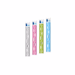 Staedtler 562 30UF-S, Règle, 4 pièce(s), Bleu, Vert, Transparent, Violet