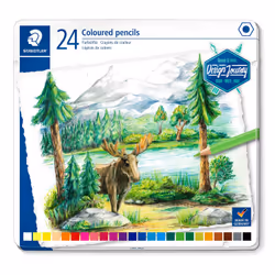 Staedtler 146C, Doux, Multicolore, 24 pièce(s)