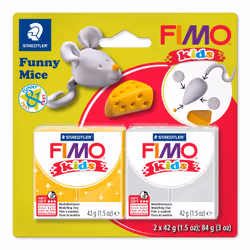 Staedtler FIMO 8035, Pâte à modeler, Or, Gris, Enfant, 2 pièce(s), 2 couleurs, 110 °C