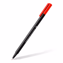 Staedtler 334 C10 stylo fin Superfine Noir, Bleu, Marron, Vert, Bleu clair, Vert clair, Orange, Rose, Rouge, Jaune 10 pièce(s)