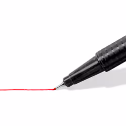 Staedtler 334 C10 stylo fin Superfine Noir, Bleu, Marron, Vert, Bleu clair, Vert clair, Orange, Rose, Rouge, Jaune 10 pièce(s)