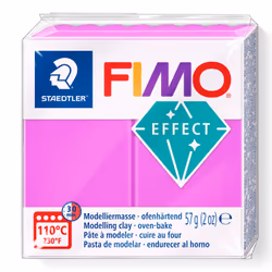 Staedtler FIMO 8010, Pâte à modeler, Violet, Adulte, 1 pièce(s), Neon purple, 1 couleurs