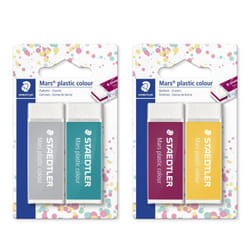 Staedtler Mars plastic colour 526 50 E1 gomme à effacer 2 pièce(s)