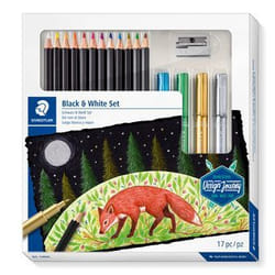 Staedtler 149C Bleu, Vert, Magenta, Orange, Pêche, Rouge, Blanc, Jaune 12 pièce(s)