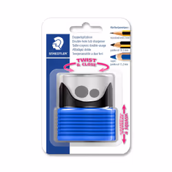 Staedtler 513 007, Taille crayon manuel, Noir, Bleu, 1,12 cm, 8,2 mm