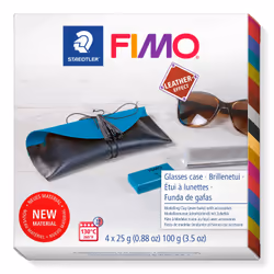 Staedtler leather-effect 8015 Pâte à modeler 100 g Noir, Bleu 1 pièce(s)