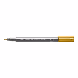 Staedtler 8321, 1 pièce(s), Or, Pointe du marqueur, Or, Gris, 1 mm, 6 mm