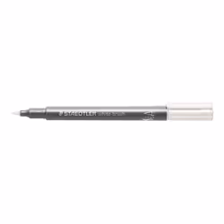 Staedtler 8321, 1 pièce(s), Blanc, Pointe du marqueur, Gris, Blanc, 1 mm, 6 mm