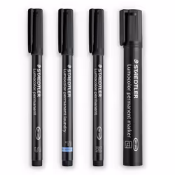Staedtler Lumocolor 60 marqueur 4 pièce(s)