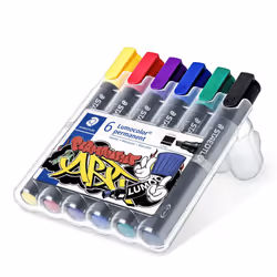 Staedtler Lumocolor permanent marker 350, 6 pièce(s)