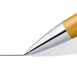 Staedtler 444 Bleu Stylo à bille rétractable avec clip Moyen 1 pièce(s)