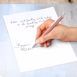 Staedtler 444 Bleu Stylo à bille rétractable avec clip Moyen 1 pièce(s)