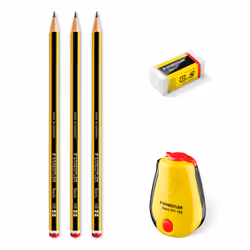Staedtler 120 SBK3P2 crayon graphite HB 3 pièce(s)