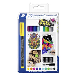 Staedtler Lumocolor permanent pen 318 marqueur indélébile Jaune 1 pièce(s)