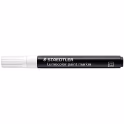 Staedtler Lumocolor , Blanc, Multicolore, White, 1 couleurs, Pointe ogive, Rond