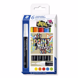 Staedtler Lumocolor paint marker 349, 6 pièce(s)