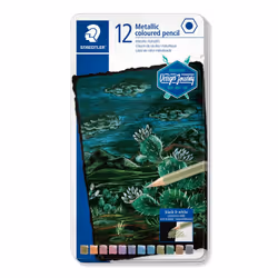 Staedtler Metallic, Métallique, Multicolore, 12 pièce(s)