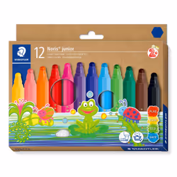Staedtler 329 C12, 12 couleurs, 2,5 mm, Hexagonal, Encre à base d'eau, ISO 11540, BS 7272-1/2, 2 an(s)