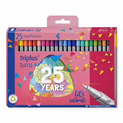 Staedtler triplus fineliner 334, 25 pièce(s)