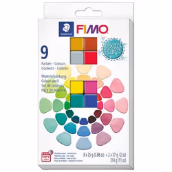 Coffret Pâte Fimo - Mixing Pearls - 8 x 25 g/ 2 x 57 g - 10 pcs