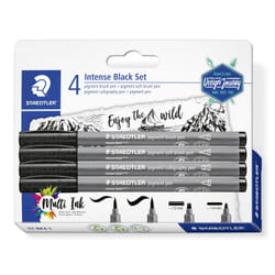 Staedtler pigment brush pen 371 stylo-feutre Noir 1 pièce(s)