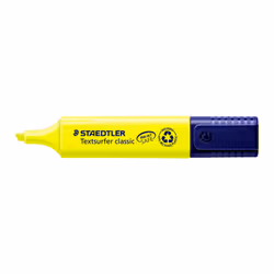 Staedtler 364 RC4, 4 pièce(s), Bleu, Vert, Rose, Jaune, Pointe biseautée, Plastique recyclé, 1 mm, 5 mm