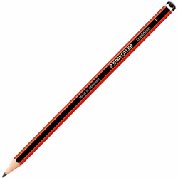 Staedtler 110-F, F, Noir, Rouge, 12 pièce(s)