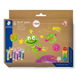 Staedtler 8816F C6 peinture lavable Vert, Lilas, Orange, Rose, Rouge, Jaune