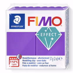 Staedtler FIMO 8010, Pâte à modeler, Métallique, Violet, Adulte, 1 pièce(s), 1 couleurs, 110 °C