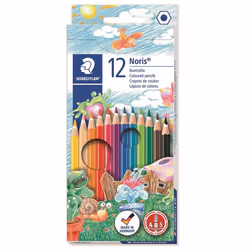 Staedtler Set 12 matite colorate, Boîte en papier