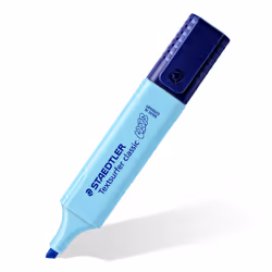 Staedtler 364 C4 E1 marqueur 4 pièce(s) Pointe biseautée Noir, Bleu, Turquoise, Violet