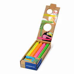 Staedtler 140 C4P1, Doux, Vert, Orange, Rose, Jaune, 4 pièce(s)