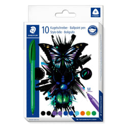 Staedtler 4320MC10E1 stylo à bille Couleurs assorties 10 pièce(s)