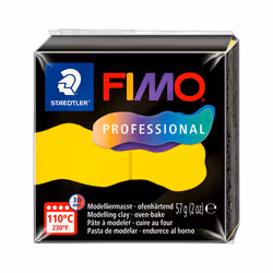 Staedtler FIMO 8040, Pâte à modeler, Jaune, Adultes et enfants, 1 pièce(s), Garçon/Fille, 1 couleurs