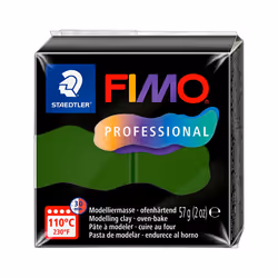 Staedtler FIMO 8040, Pâte à modeler, Vert foncé, Adultes et enfants, 1 pièce(s), Garçon/Fille, 1 couleurs