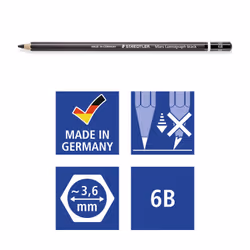 Staedtler Mars Lumograph black 100B 1 pièce(s) - Vue supplémentaire 4