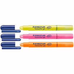 Surligneur - STAEDTLER - Textsurfer gel - Jaune - Mine 09 mm - Marquage 3 mm