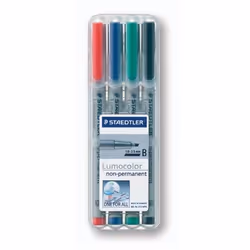 Staedtler 312 WP4, 1 pièce(s), Noir, Bleu, Marron, Vert, Orange, Rouge, Violet, Jaune, Gris, Polypropylène (PP), 1 mm, 2,5 mm