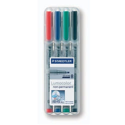 Staedtler 312 WP4 marqueur 1 pièce(s) Noir, Bleu, Marron, Vert, Orange, Rouge, Violet, Jaune