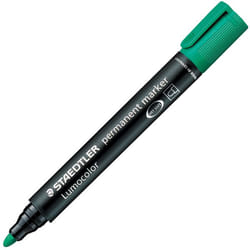 Staedtler Lumocolor marqueur indélébile Pointe ogive Vert 1 pièce(s)