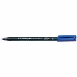 Marqueur permanent - Staedtler - Lumocolor 314B - Noir - Pointe biseautée - Largeur de tracé 1-25mm