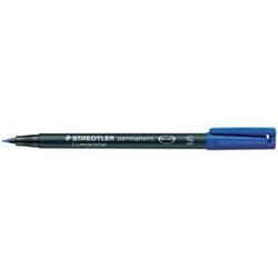 Marqueur permanent - Staedtler - Lumocolor 314B - Noir - Pointe biseautée - Largeur de tracé 1-25mm