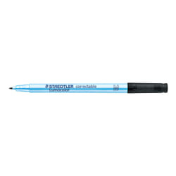 Staedtler Lumocolor Correctable marqueur 1 pièce(s) Pointe fine Noir