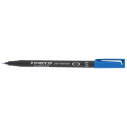 Staedtler 313-2, Bleu, Pointe ogive, Noir, Bleu, Polypropylène (PP), 0,4 mm, Allemagne