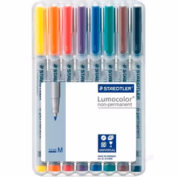 Staedtler 315 WP8, 1 pièce(s), Noir, Bleu, Marron, Vert, Orange, Rouge, Violet, Jaune, Gris, Polypropylène (PP), 1 mm