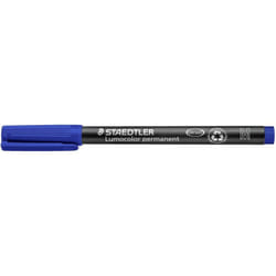 Staedtler 317-3 marqueur indélébile Pointe ogive Bleu 10 pièce(s)