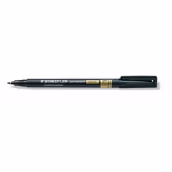 Staedtler Lumocolor 319, Noir, Pointe du marqueur/fine, Noir, Polypropylène (PP), Fin/Ultra-fin, 0,4 mm
