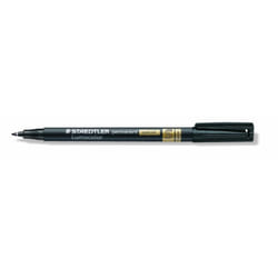Staedtler Lumocolor 319 marqueur indélébile Pointe du marqueur/fine Noir